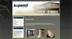 Desktop Screenshot of expomil.com.br